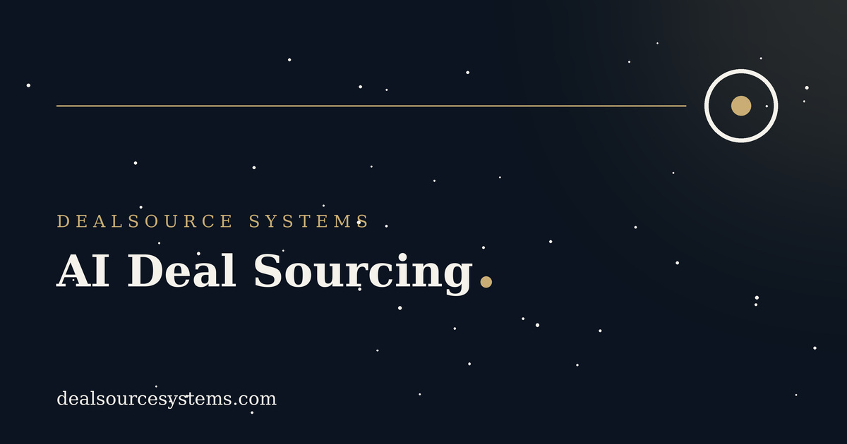 AI Deal Sourcing: What It Can't Do Yet