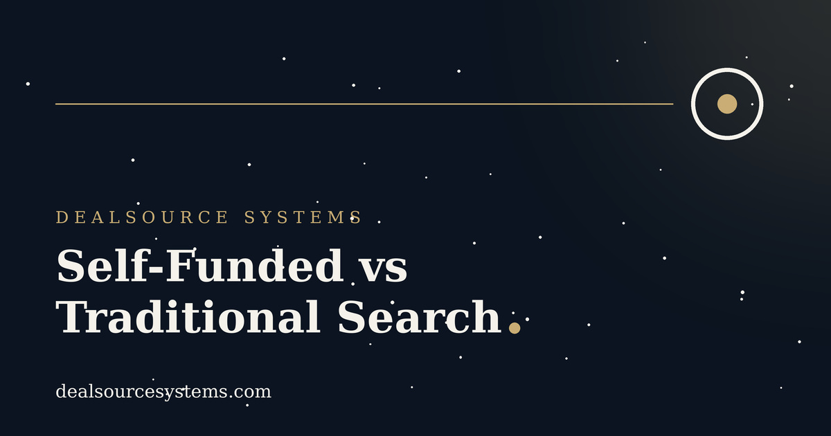 Self-Funded vs Traditional Search: How Sourcing Differs
